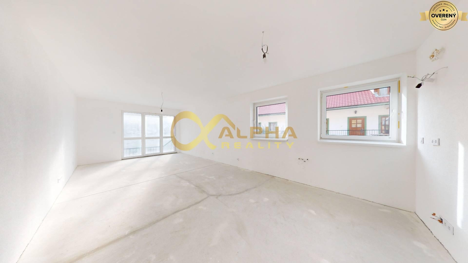 Exkluzívne 2i apartmán, balkón, 86m2, centrum, Sp. Nová Ves