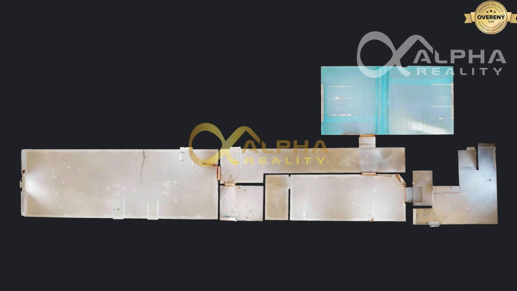 Exkluzívne 3i podkrovný byt s balkónom, 133m2, centrum, SNV