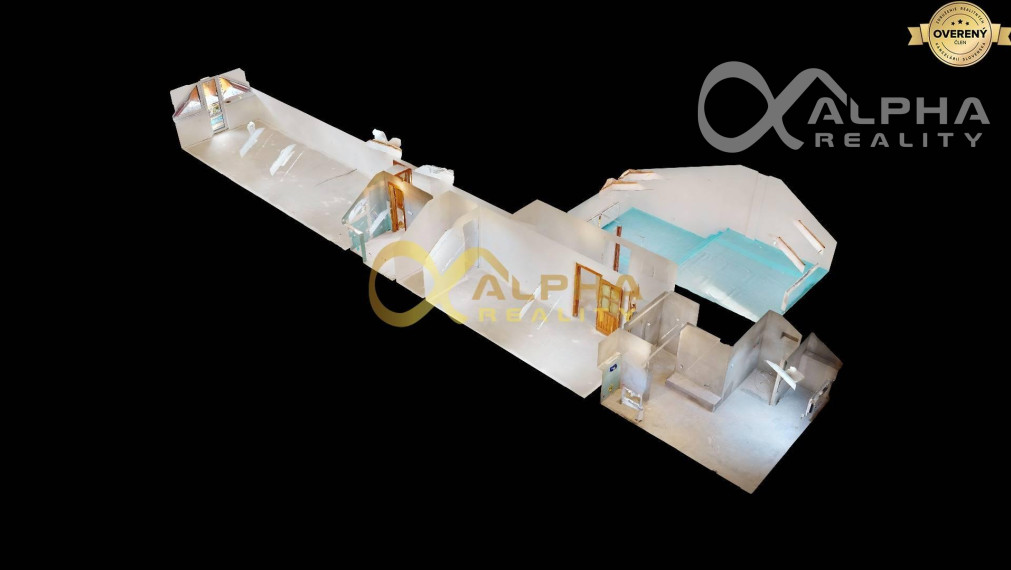 Exkluzívne 3i podkrovný byt s balkónom, 133m2, centrum, SNV