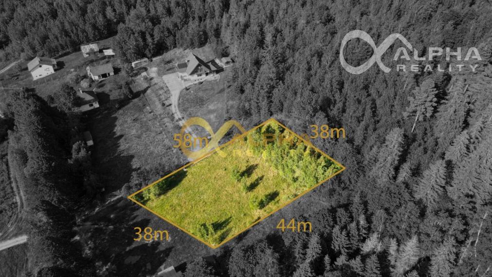 EXKLUZÍVNE stavebný pozemok, Nálepkovo časť Tretí Hámor, okres Gelnica