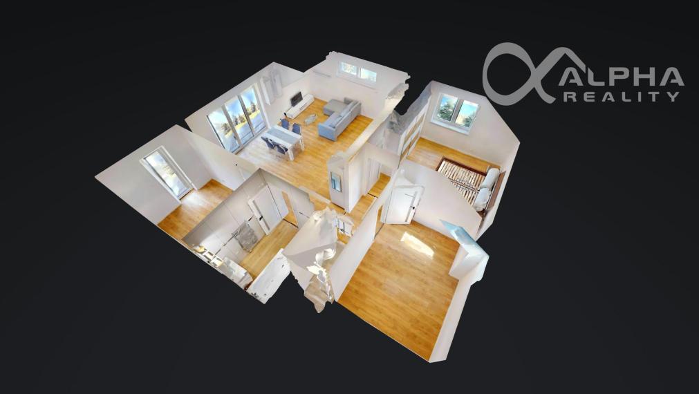 Prenájom 4i byt v rodinnom dome s parkovaním, Novoveská Huta