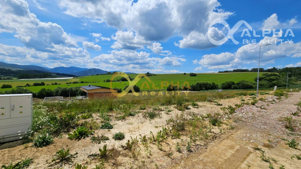Exkluzívne, pozemok na výstavbu RD, obec Hybe, okres Liptovský Mikuláš
