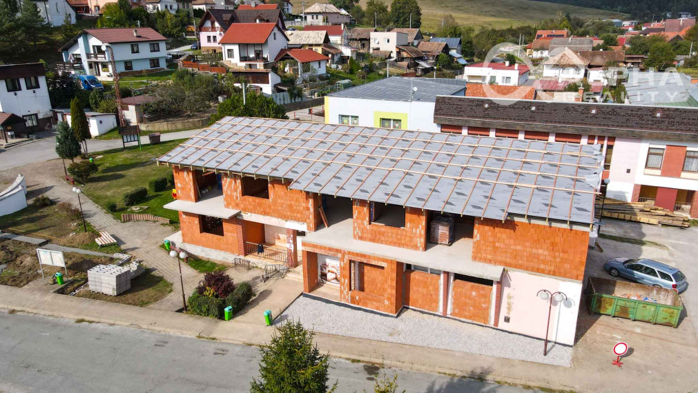 EXKLUZÍVNE Novostavba 2i byt s terasou a parkovacím miestom, obec Danišovce, okres Spišská Nová Ves