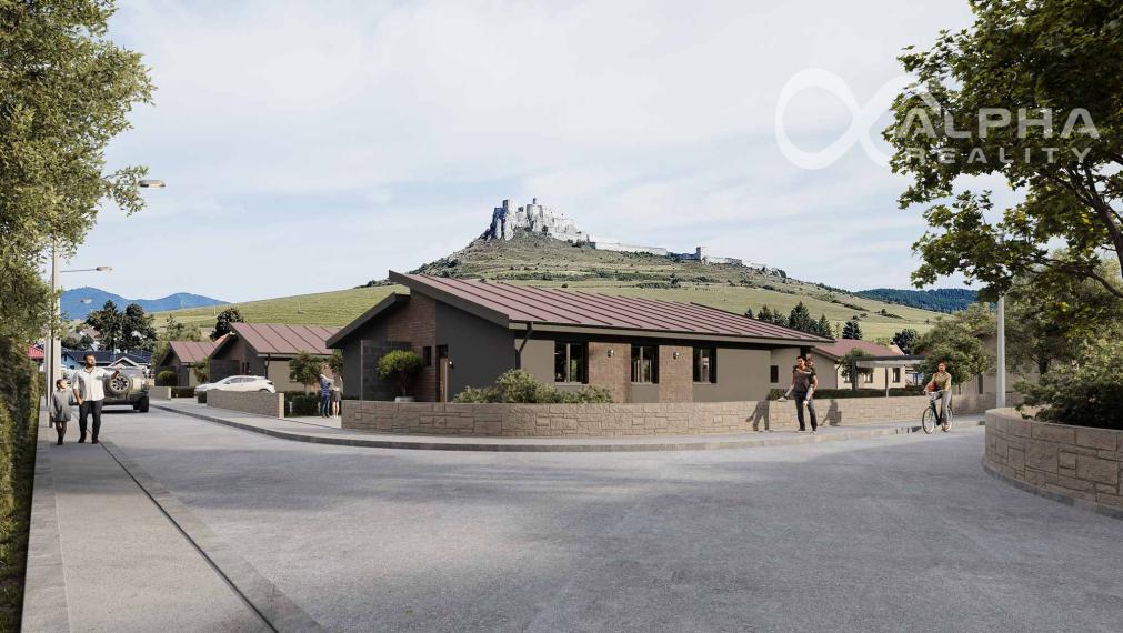 Exkluzívne novostavba rodinný dom - dvojdom, Spišské Podhradie