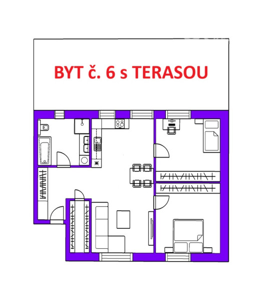 EXKLUZÍVNE novostavby bytov s terasou, parkovaním, Novoveská Huta, okr. Spišská Nová Ves