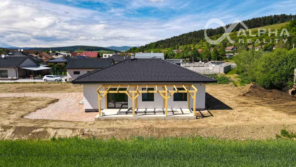 EXKLUZÍVNE: Novostavba 4i bungalov, obec Harichovce, okres Sp. Nová Ves
