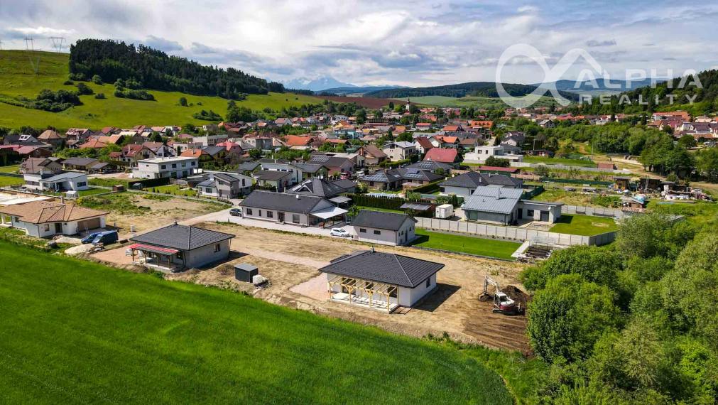 EXKLUZÍVNE: Novostavba 4i bungalov, obec Harichovce, okres Sp. Nová Ves