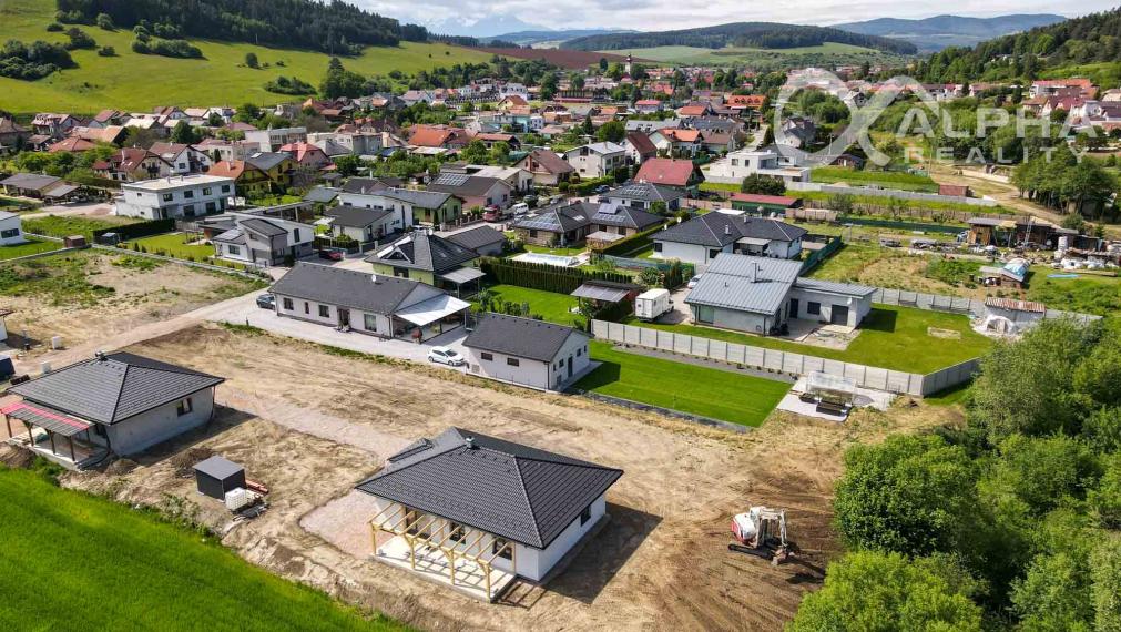 EXKLUZÍVNE: Novostavba 4i bungalov, obec Harichovce, okres Sp. Nová Ves