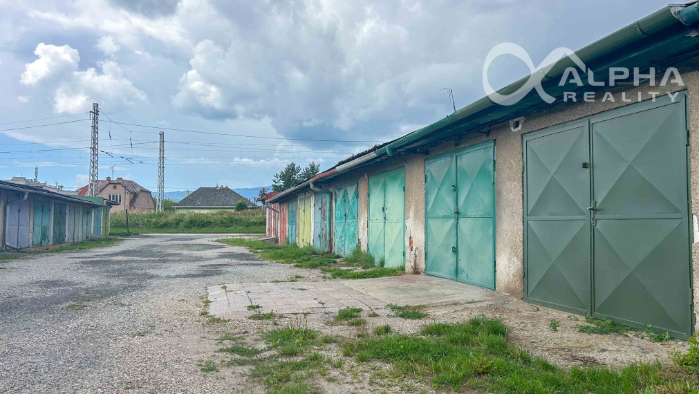 Exkluzívne: Garáž, pri Židovskom cintoríne, Spišská Nová Ves