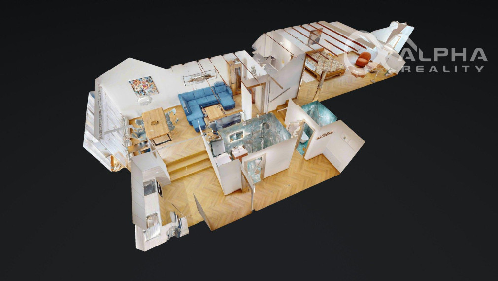 Exkluzívny 2 izbový byt s parkovaním, centrum, Spišská Nová Ves