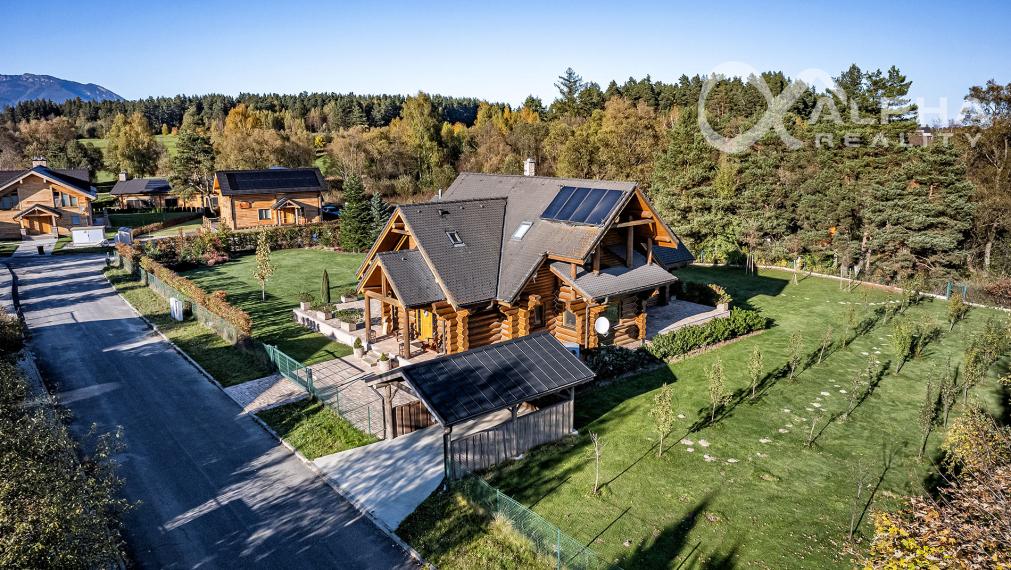 Zrubový rodinný dom, Veľká Lomnica