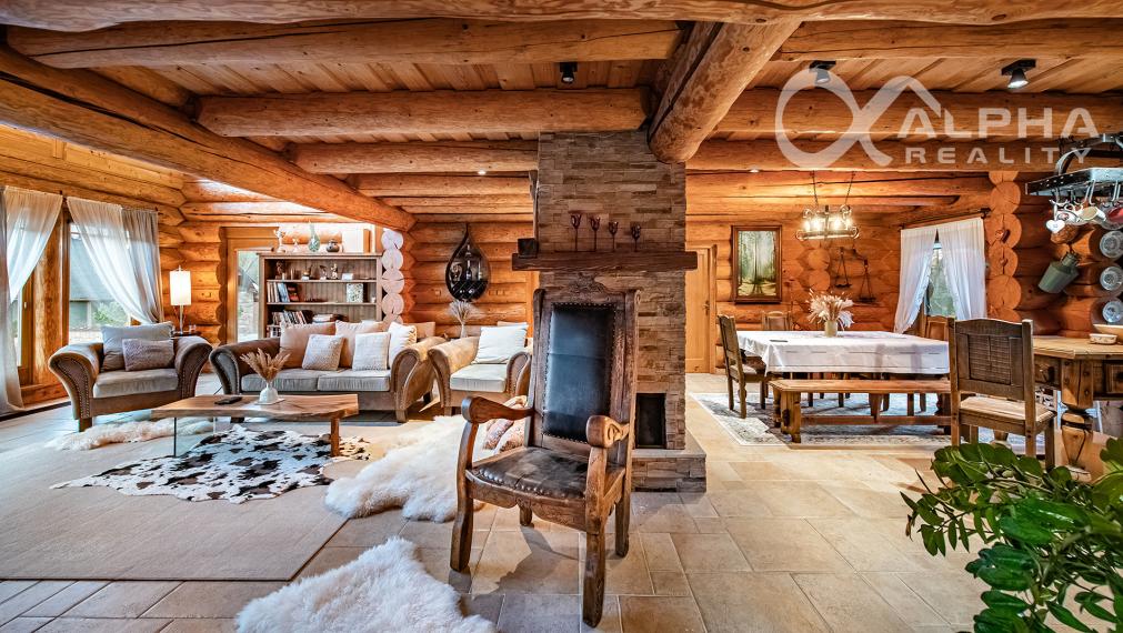 Zrubový rodinný dom, Veľká Lomnica