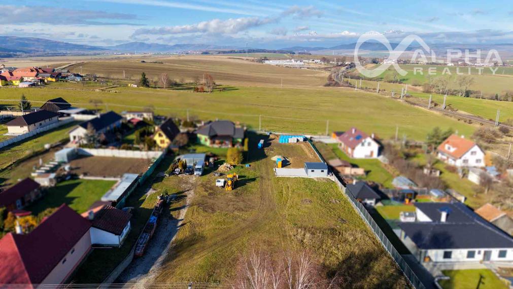 Exkluzívne, 3x pozemok pre rodinné domy, obec Spišské Tomášovce