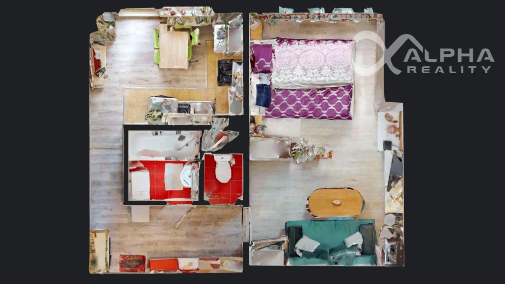 Prenájom 1i byt s loggiou, sídlisko Mier, Spišská Nová Ves