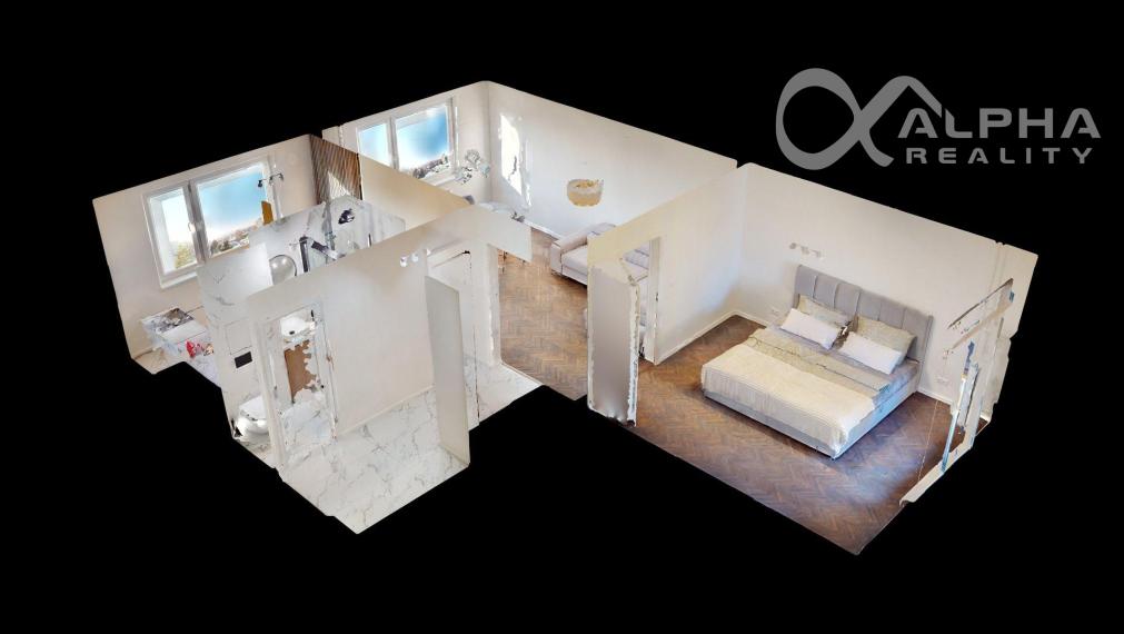 2i byt s loggiou, ul. Za Hornádom, Spišská Nová Ves