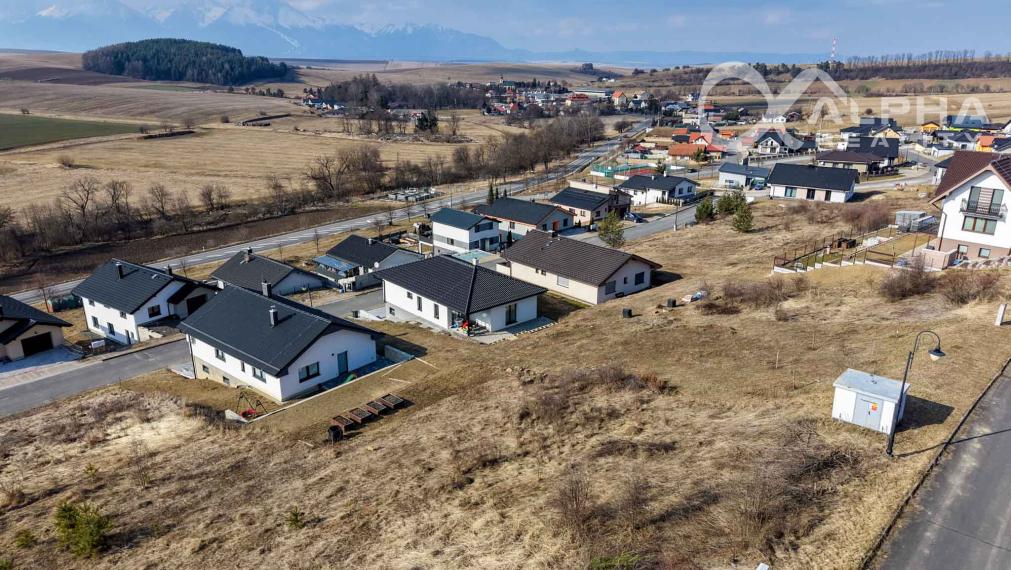 Exkluzívne pozemok na výstavbu RD, Vlková, okres Kežmarok