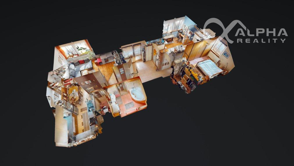 EXKLUZÍVNE 3i podkrovný byt s terasou, centrum, Spišská Nová Ves