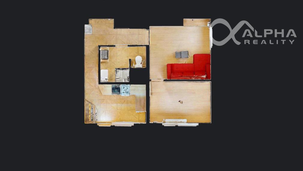 Prenájom 1i byt upravený na 2i, sídlisko Mier, Sp. Nová Ves