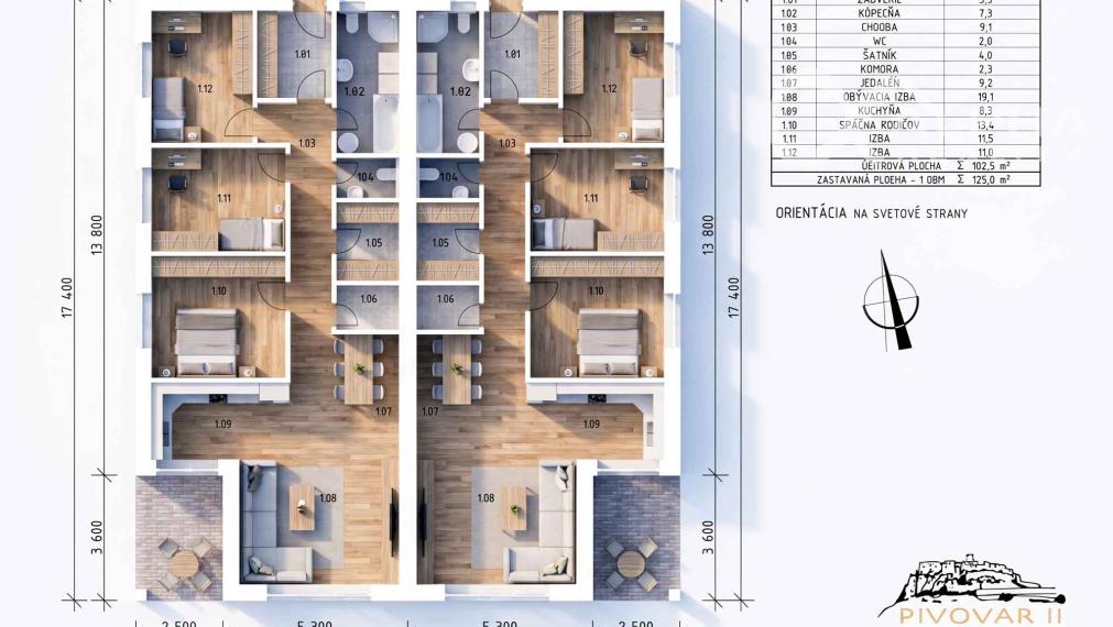 Exkluzívne novostavba rodinný dom - dvojdom, Spišské Podhradie