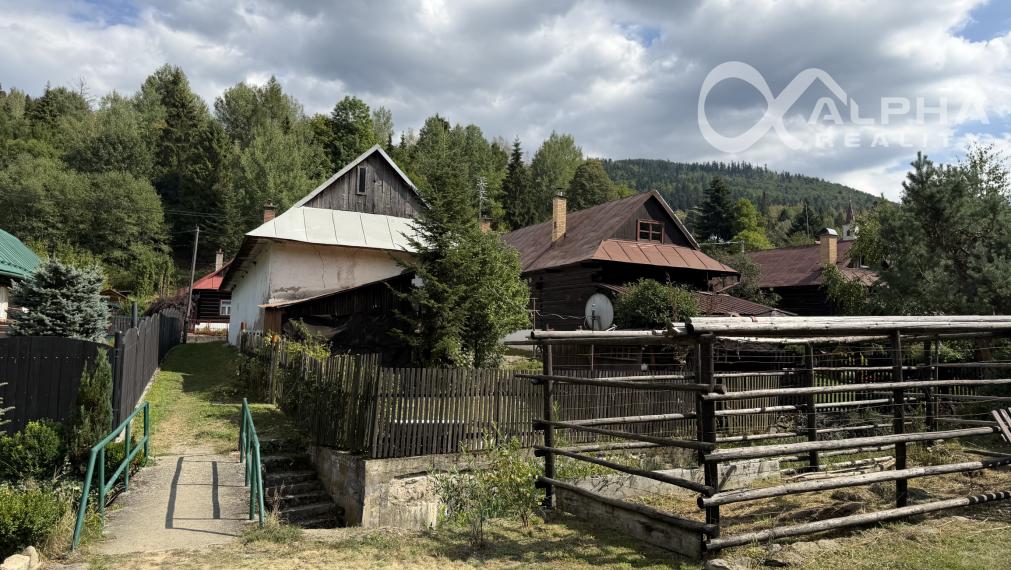 EXKLUZÍVNE Chalupa s pozemkom 828m2, Henclová, okr. Gelnica