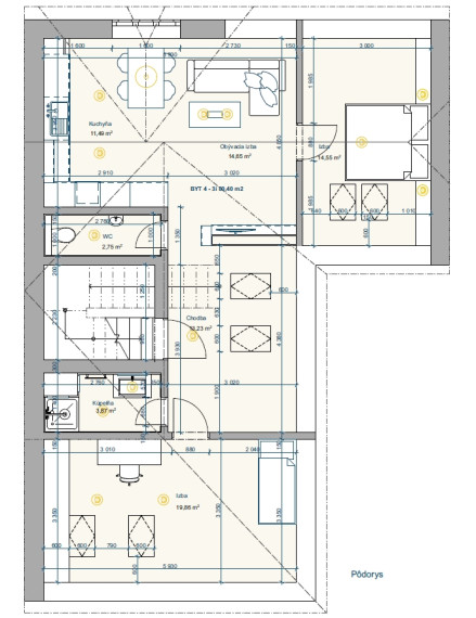 EXKLUZÍVNE 3i byt, Fabiniho ul., Spišská Nová Ves