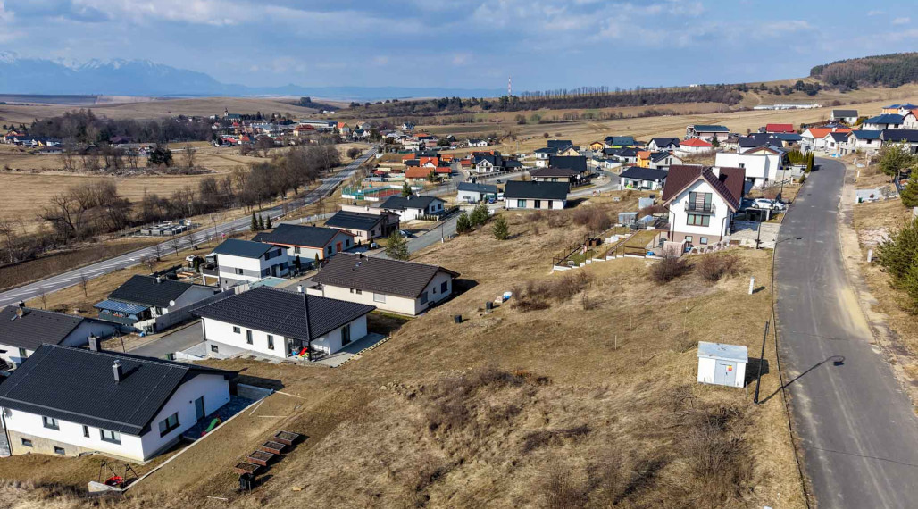 Exkluzívne pozemok na výstavbu RD, Vlková, okres Kežmarok