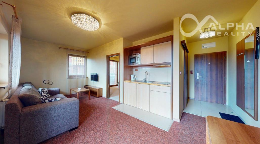 PRENÁJOM 2i apartmán s terasou, parkovaním, Veľká Lomnica