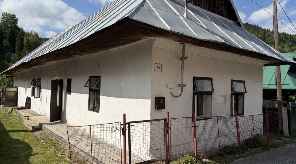 EXKLUZÍVNE Chalupa s pozemkom 828m2, Henclová, okr. Gelnica