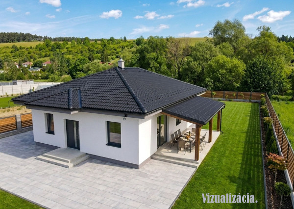 EXKLUZÍVNE: Novostavba 4i bungalov, obec Harichovce, okres Sp. Nová Ves