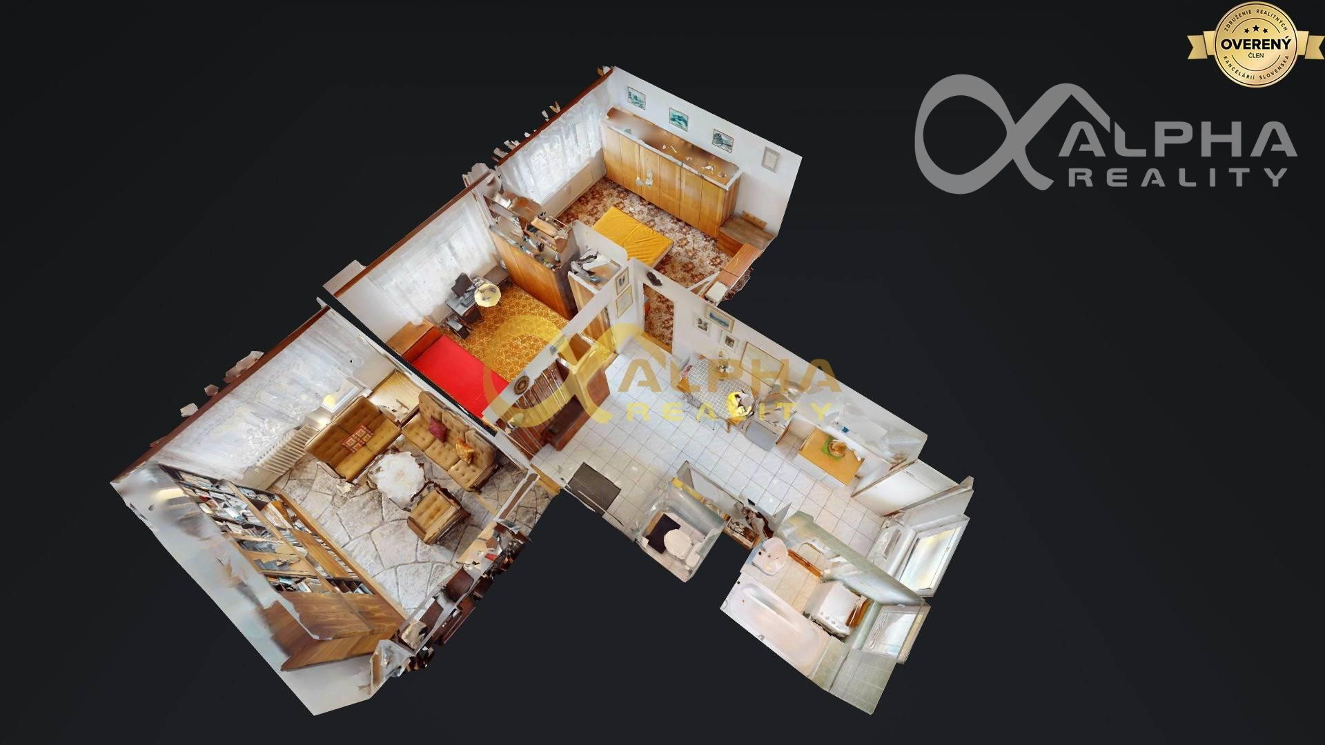 Znížená cena 3i byt s loggiou, sídl. Mier, Spišská Nová Ves