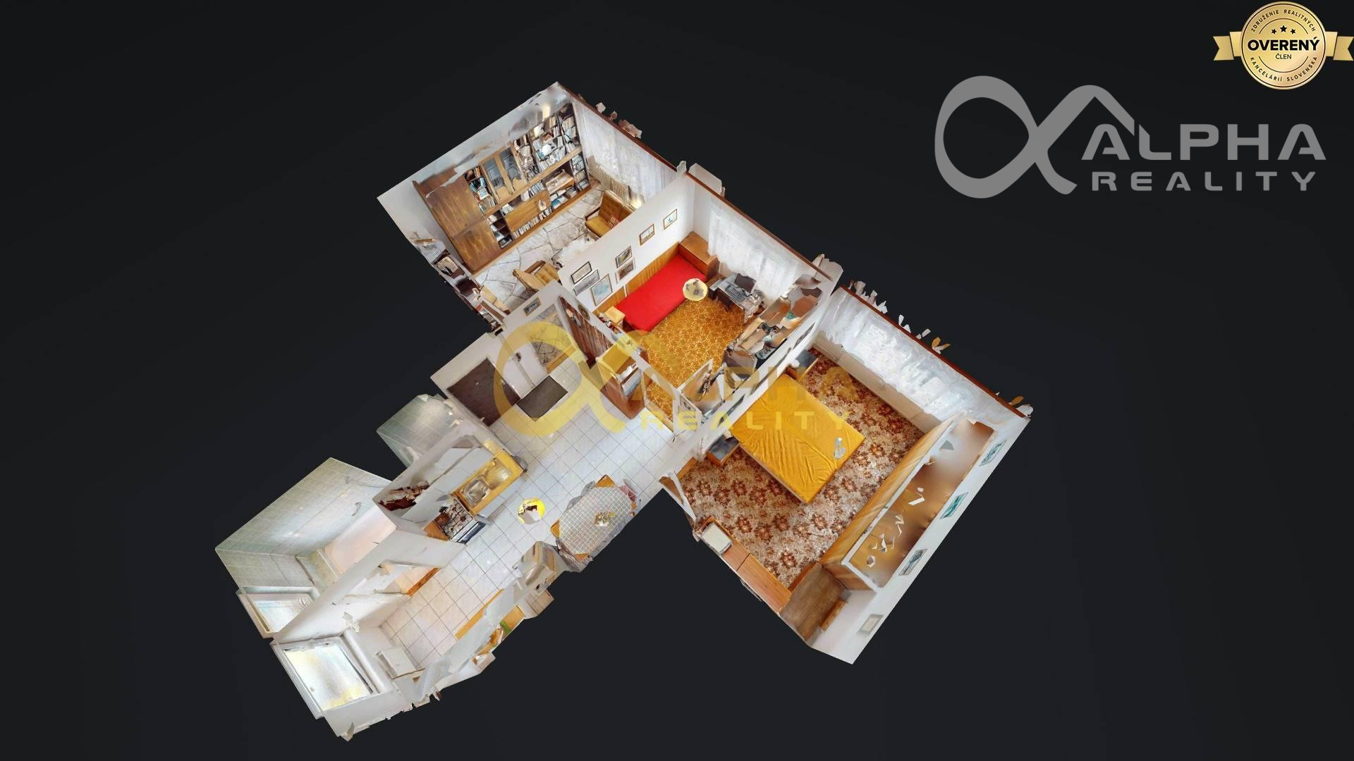 Znížená cena 3i byt s loggiou, sídl. Mier, Spišská Nová Ves