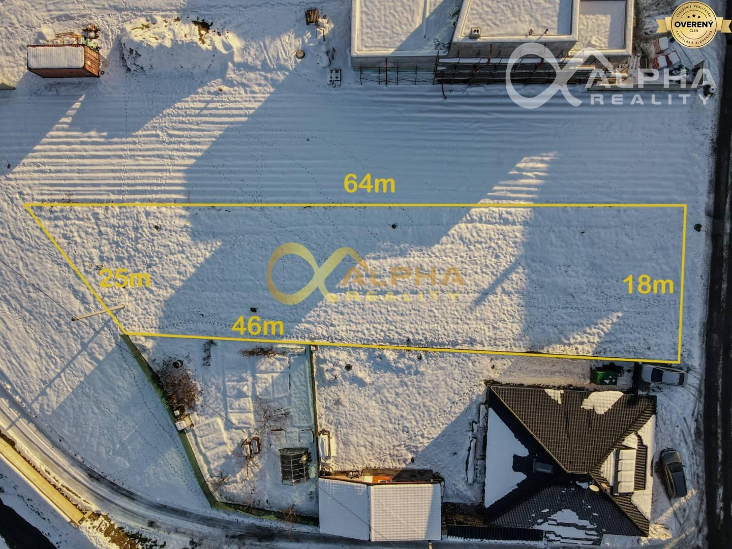 Exkluzívne pozemok vhodný na výstavbu rodinného domu, Harichovce