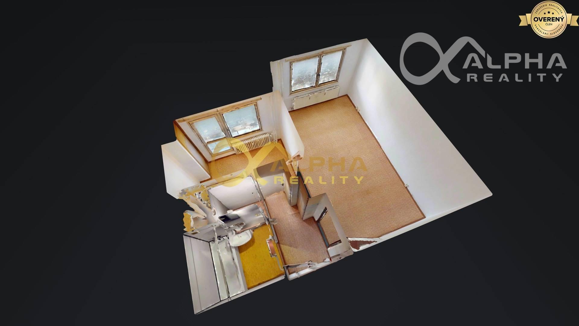 EXKLUZÍVNE 1 izbový byt s loggiou, Smižany, okres Spišská Nová Ves