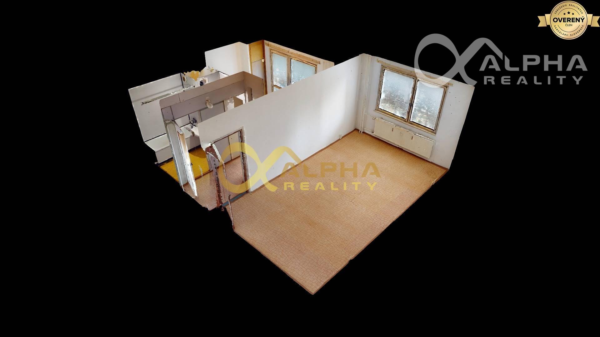 EXKLUZÍVNE 1 izbový byt s loggiou, Smižany, okres Spišská Nová Ves