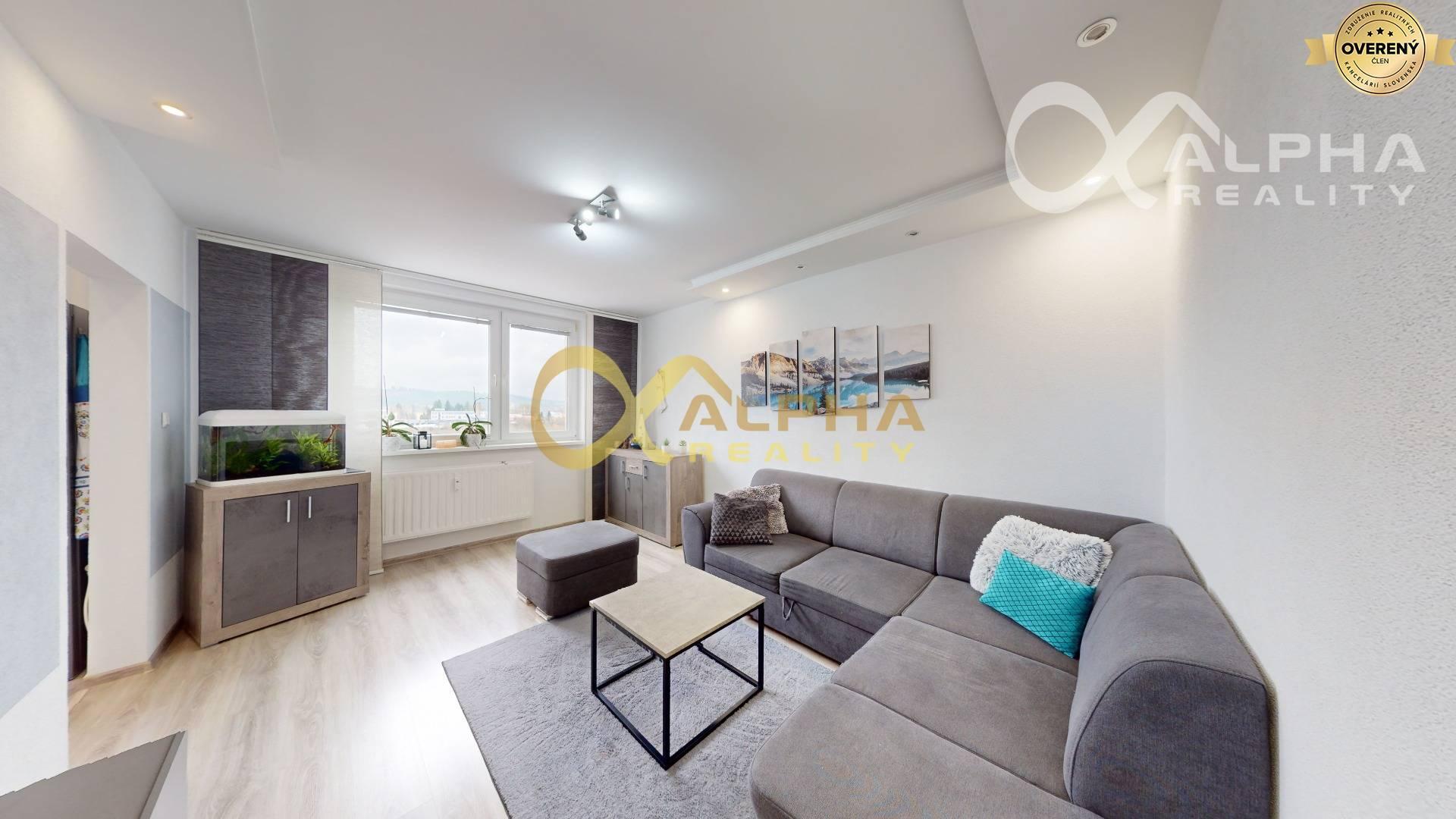 EXKLUZÍVNE 3 izbový byt s loggiou, sídlisko Mier, Spišská Nová Ves