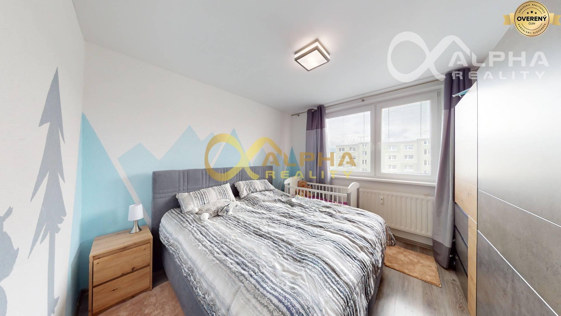 EXKLUZÍVNE 3 izbový byt s loggiou, sídlisko Mier, Spišská Nová Ves