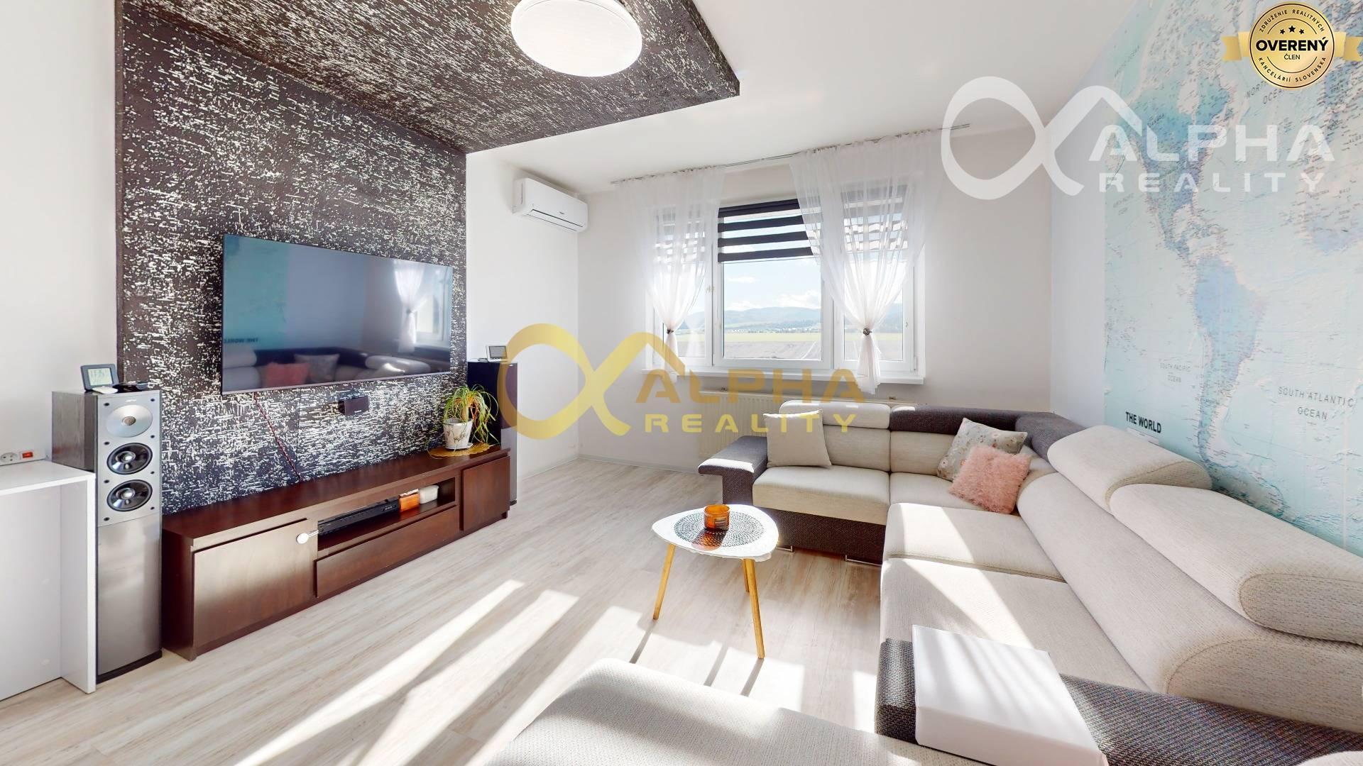 EXKLUZÍVNE 3 izbový byt s loggiou, sídlisko Západ, Spišská Nová Ves