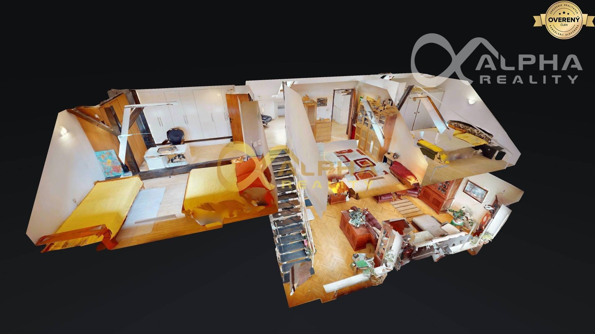 EXKLUZÍVNE 4 izbový mezonetový byt, centrum, Spišská Nová Ves