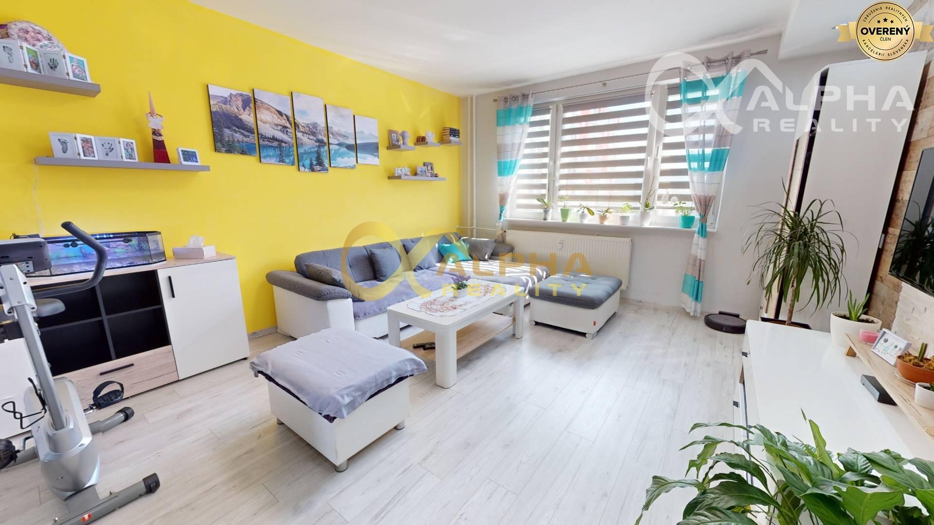 Nová cena EXKLUZÍVNE 3 izbový byt s loggiou, Západ, Spišská Nová Ves