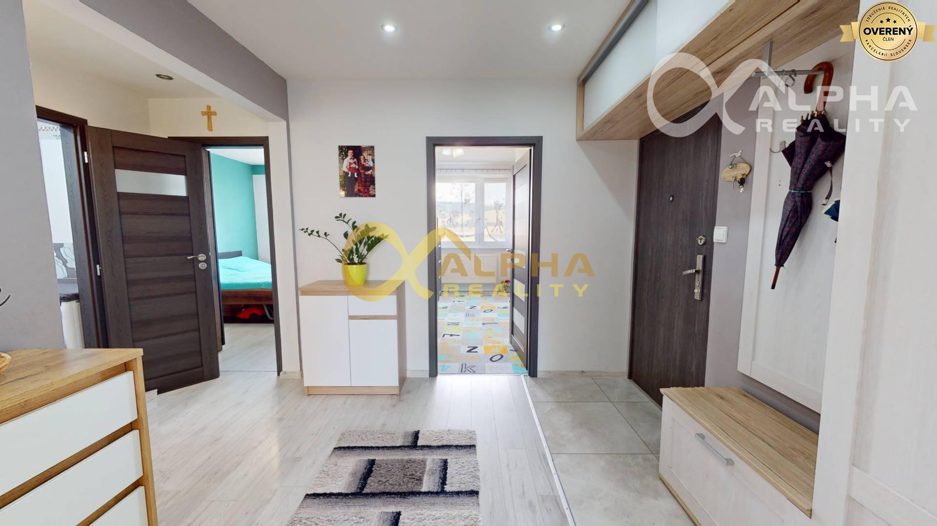 Nová cena EXKLUZÍVNE 3 izbový byt s loggiou, Západ, Spišská Nová Ves