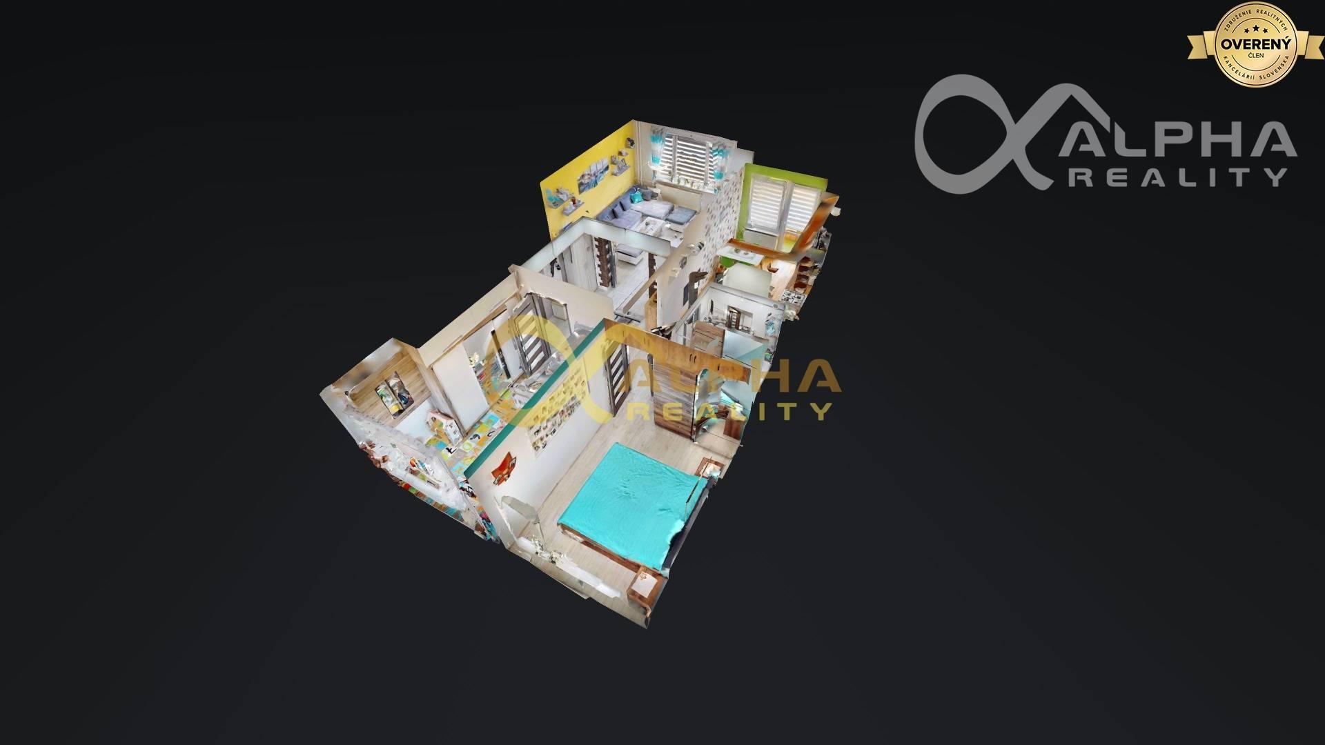 Nová cena EXKLUZÍVNE 3 izbový byt s loggiou, Západ, Spišská Nová Ves