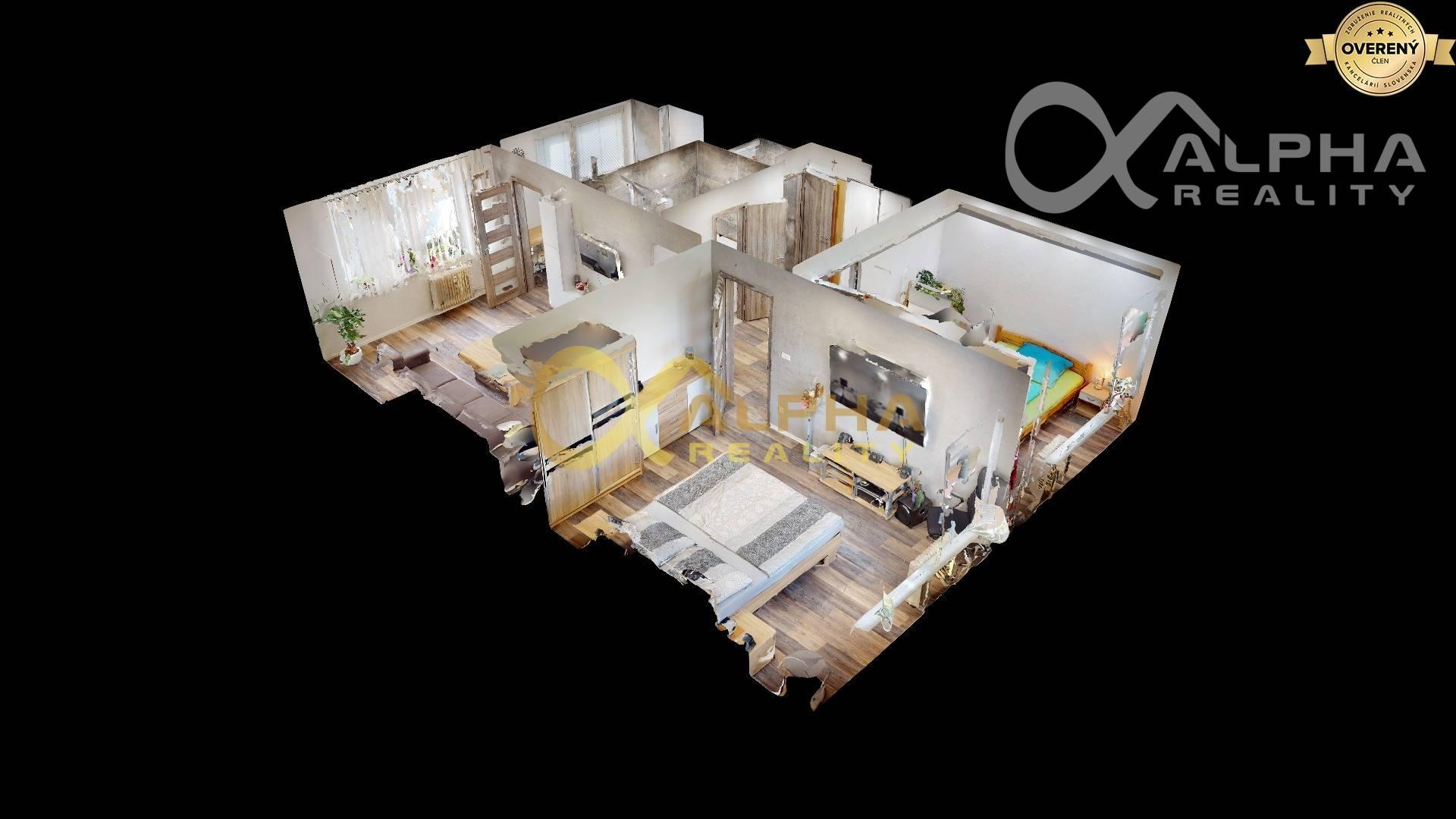 EXKLUZÍVNE 3 izbový byt, sídlisko Mier, Spišská Nová Ves