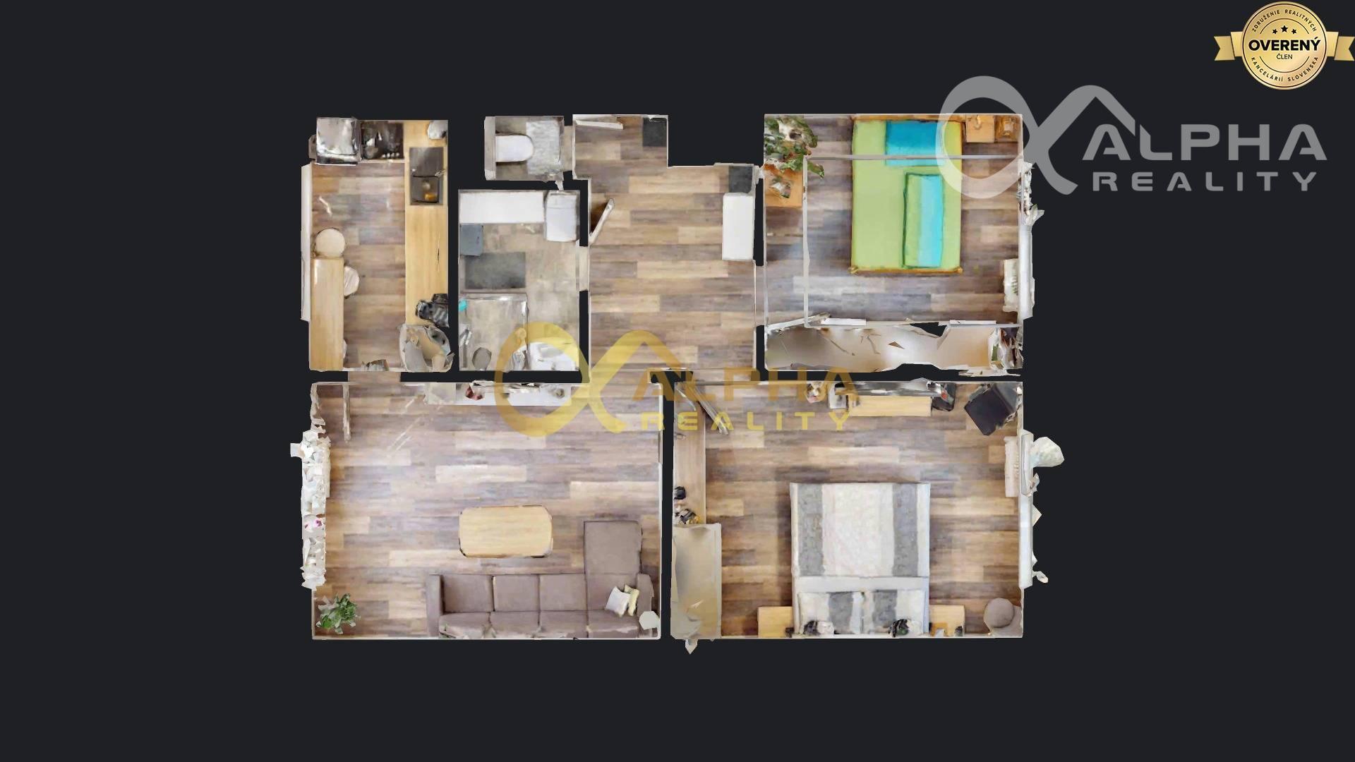 EXKLUZÍVNE 3 izbový byt, sídlisko Mier, Spišská Nová Ves