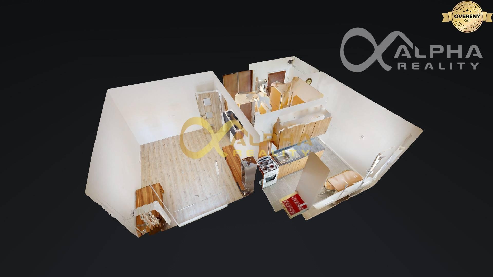 EXKLUZÍVNE 1 izbový byt s loggiou, sídlisko Tarča, Spišská Nová Ves