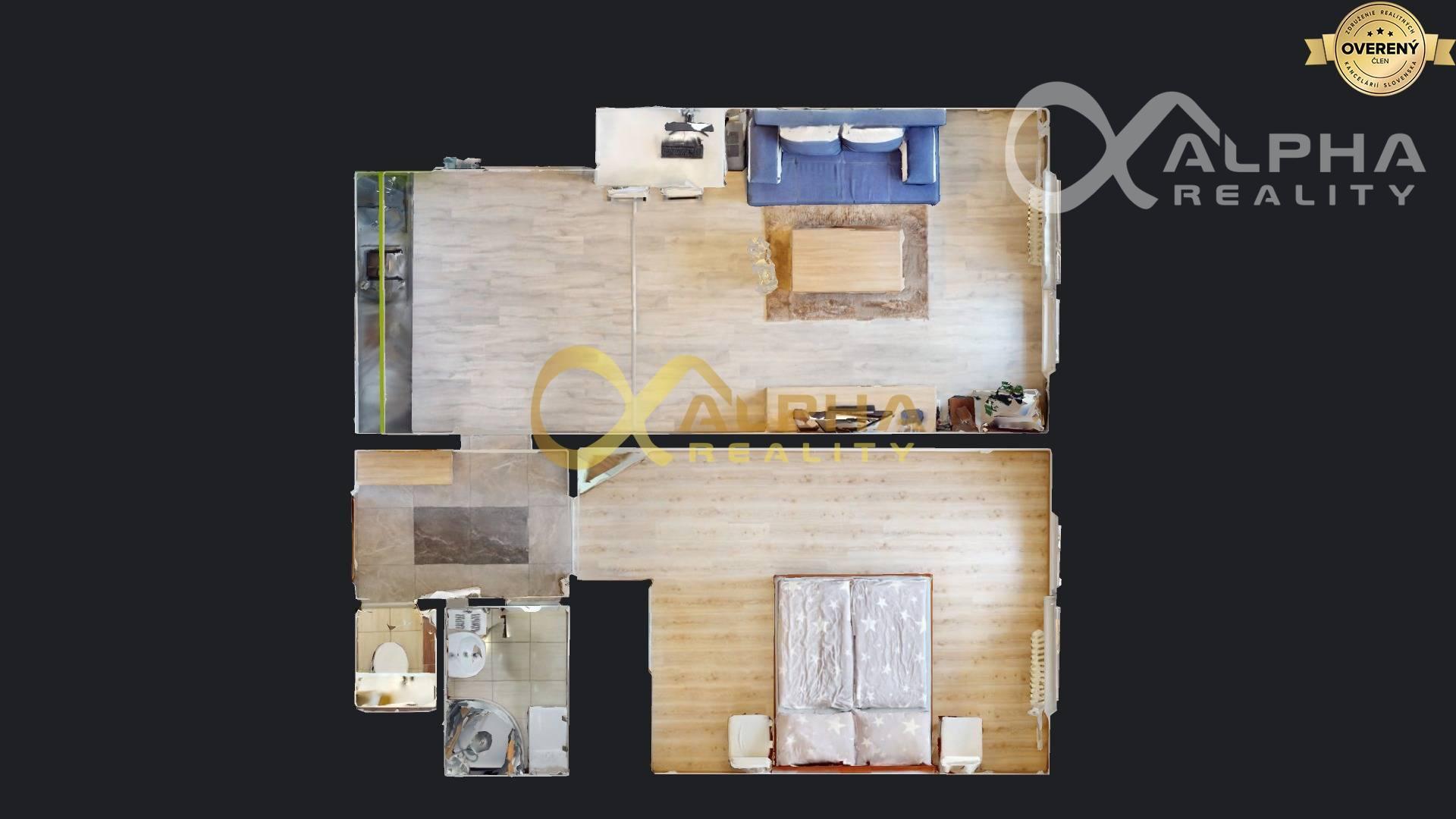 EXKLUZÍVNE 2 izbový byt s 2 loggiami, Spišská Nová Ves