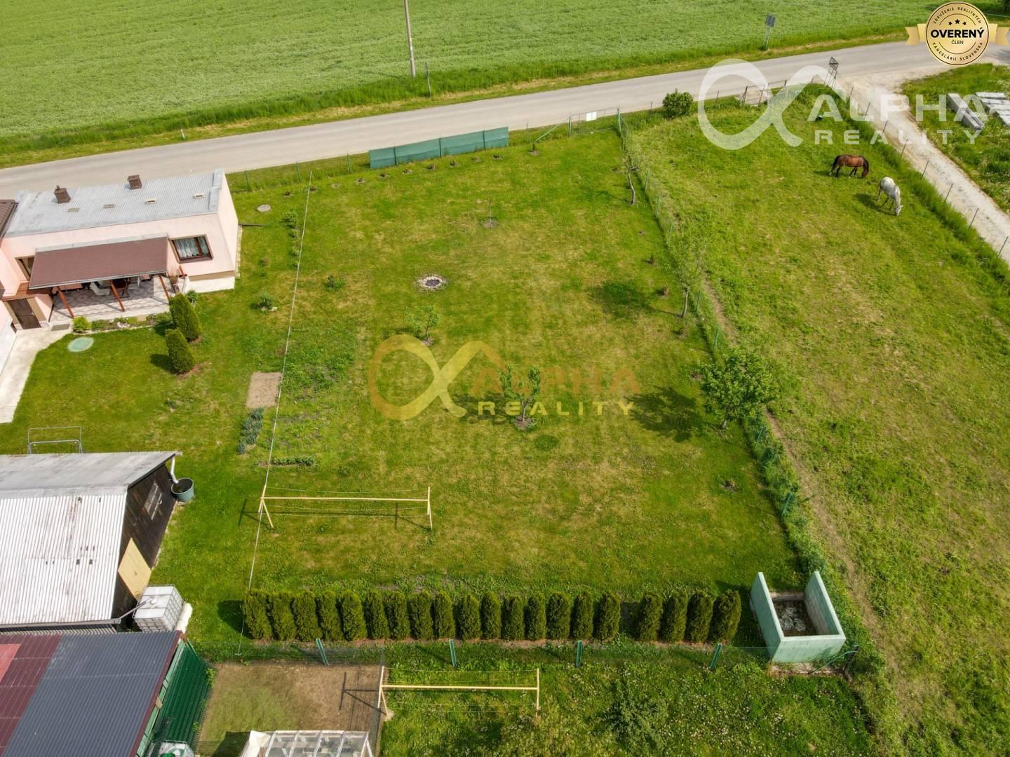 EXKLUZÍVNE pozemok na výstavbu rodinného domu, Spišské Tomášovce