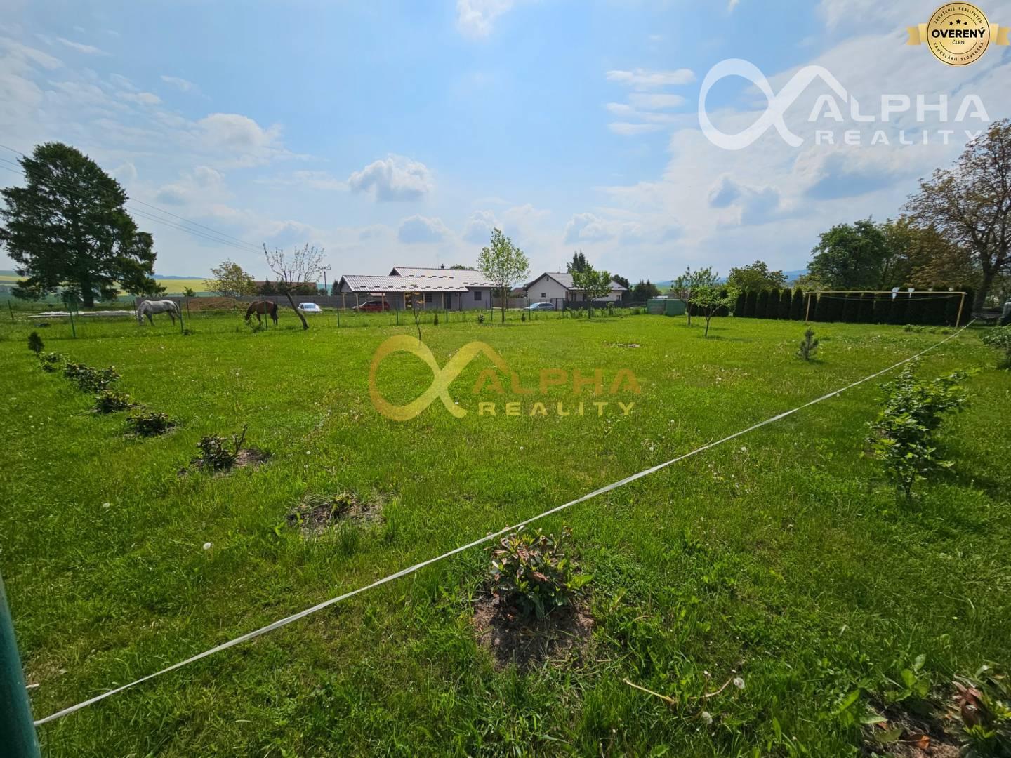 EXKLUZÍVNE pozemok na výstavbu rodinného domu, Spišské Tomášovce