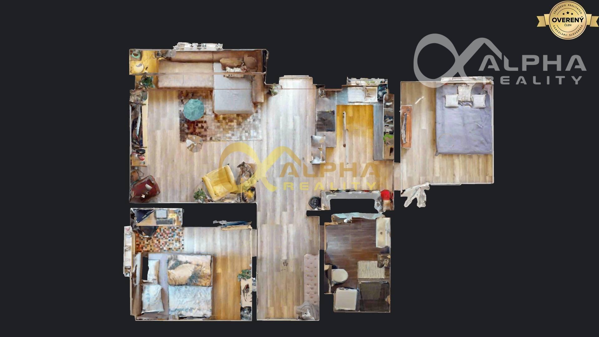 EXKLUZÍVNE 3 izbový byt s terasou, Spišská Nová Ves