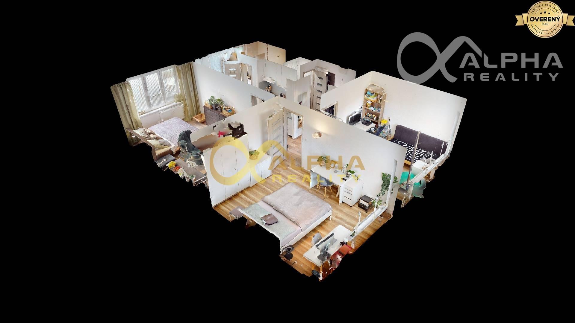 EXKLUZÍVNE 3 izbový byt, sídlisko Mier, Spišská Nová Ves