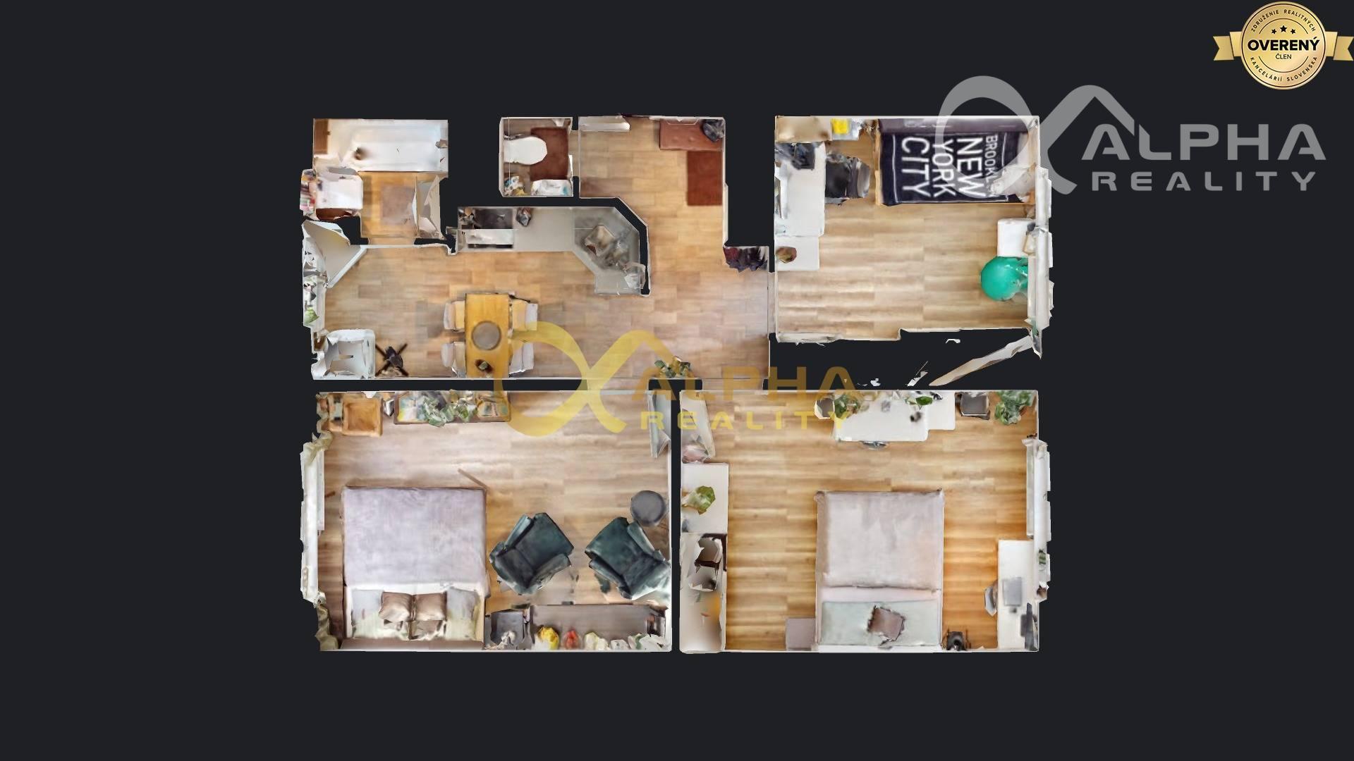 EXKLUZÍVNE 3 izbový byt, sídlisko Mier, Spišská Nová Ves